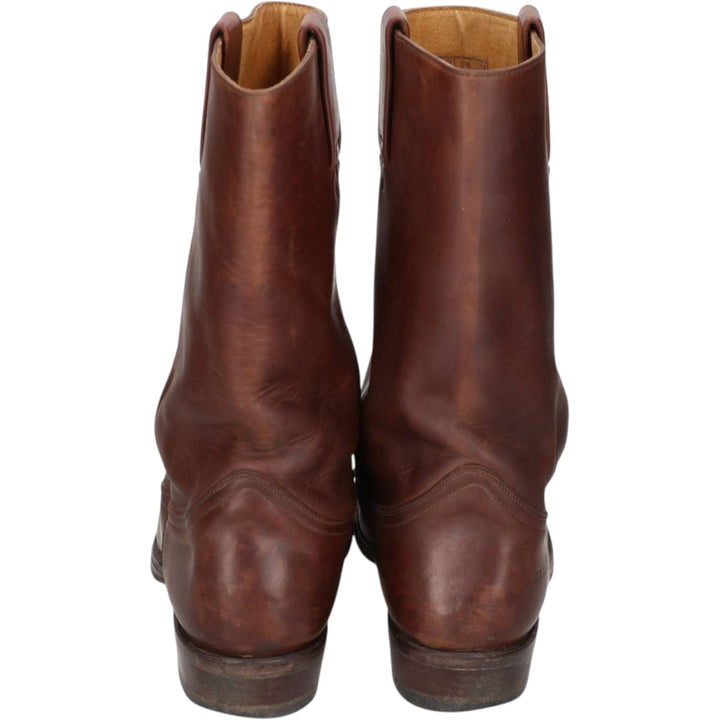 Sendra 3162 Roper Boots, Made in Spain, Size 42 (9 1/2) Men's 27.5cm unclear brown type Vintage Second Hand