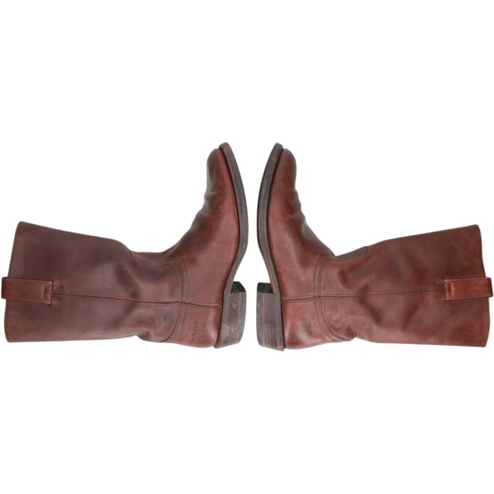 Sendra 3162 Roper Boots, Made in Spain, Size 42 (9 1/2) Men's 27.5cm unclear brown type Vintage Second Hand