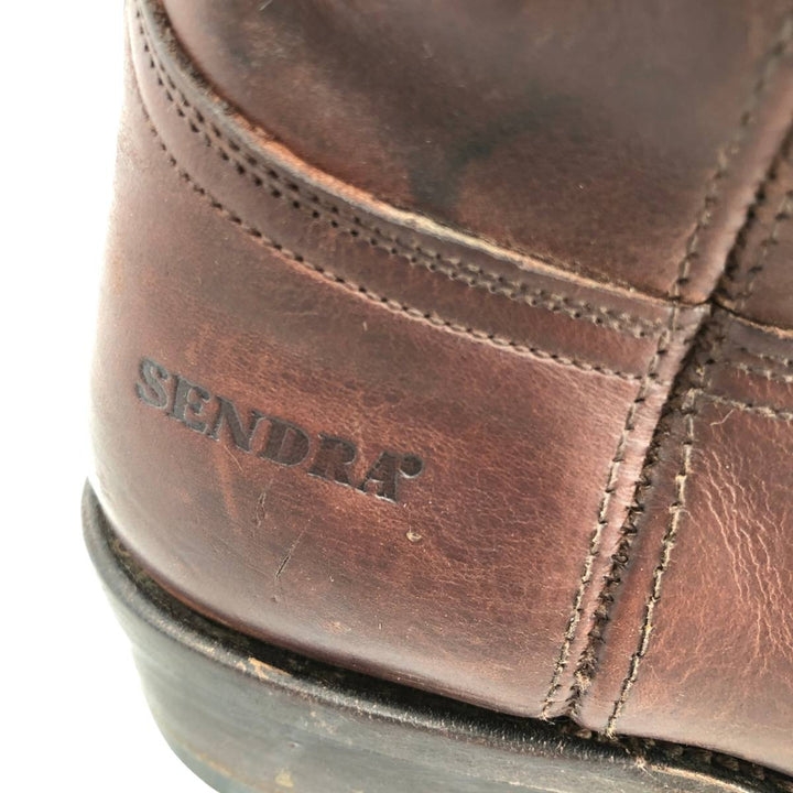 Sendra 3162 Roper Boots, Made in Spain, Size 42 (9 1/2) Men's 27.5cm unclear brown type Vintage Second Hand