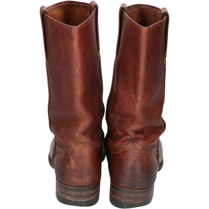 FRYE Campus Boots, Roper Boots, Made in USA, Size 10 1/2 Men's 29.0cm genuine leather brown type Vintage Second Hand