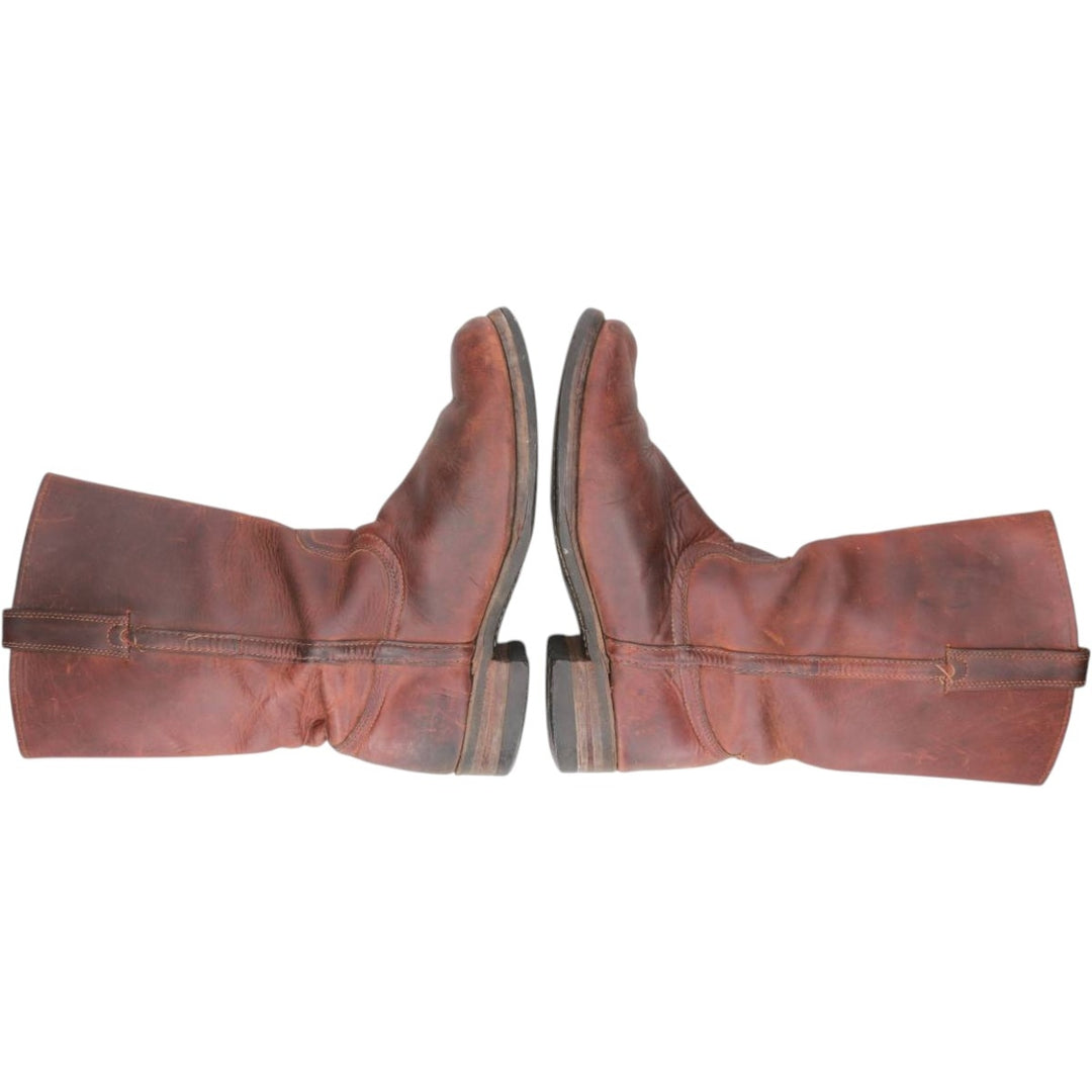 FRYE Campus Boots, Roper Boots, Made in USA, Size 10 1/2 Men's 29.0cm genuine leather brown type Vintage Second Hand