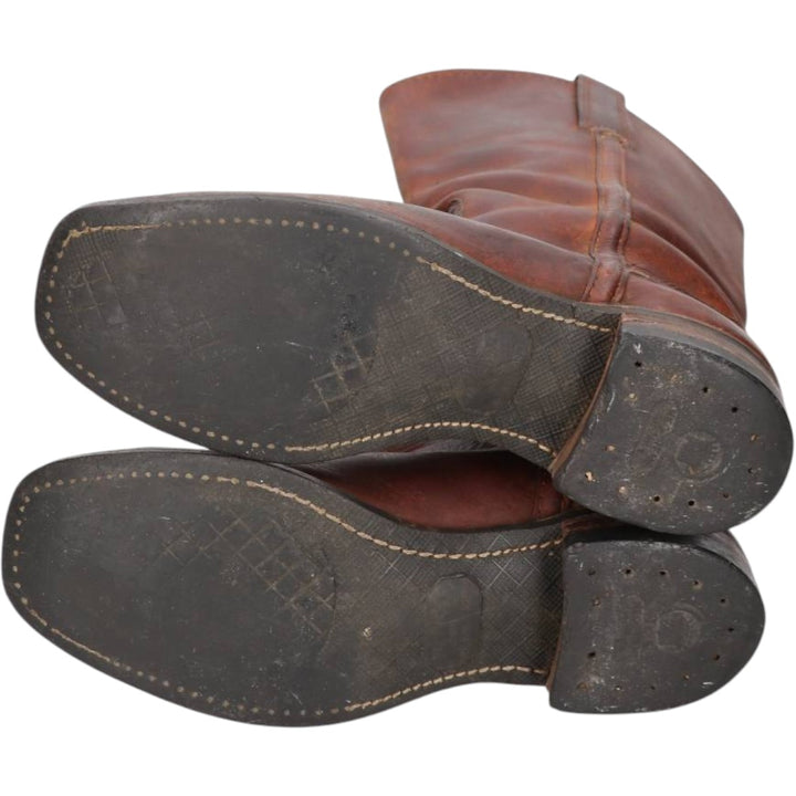 FRYE Campus Boots, Roper Boots, Made in USA, Size 10 1/2 Men's 29.0cm genuine leather brown type Vintage Second Hand
