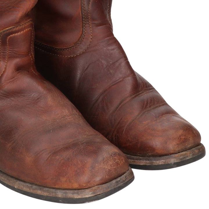 FRYE Campus Boots, Roper Boots, Made in USA, Size 10 1/2 Men's 29.0cm genuine leather brown type Vintage Second Hand