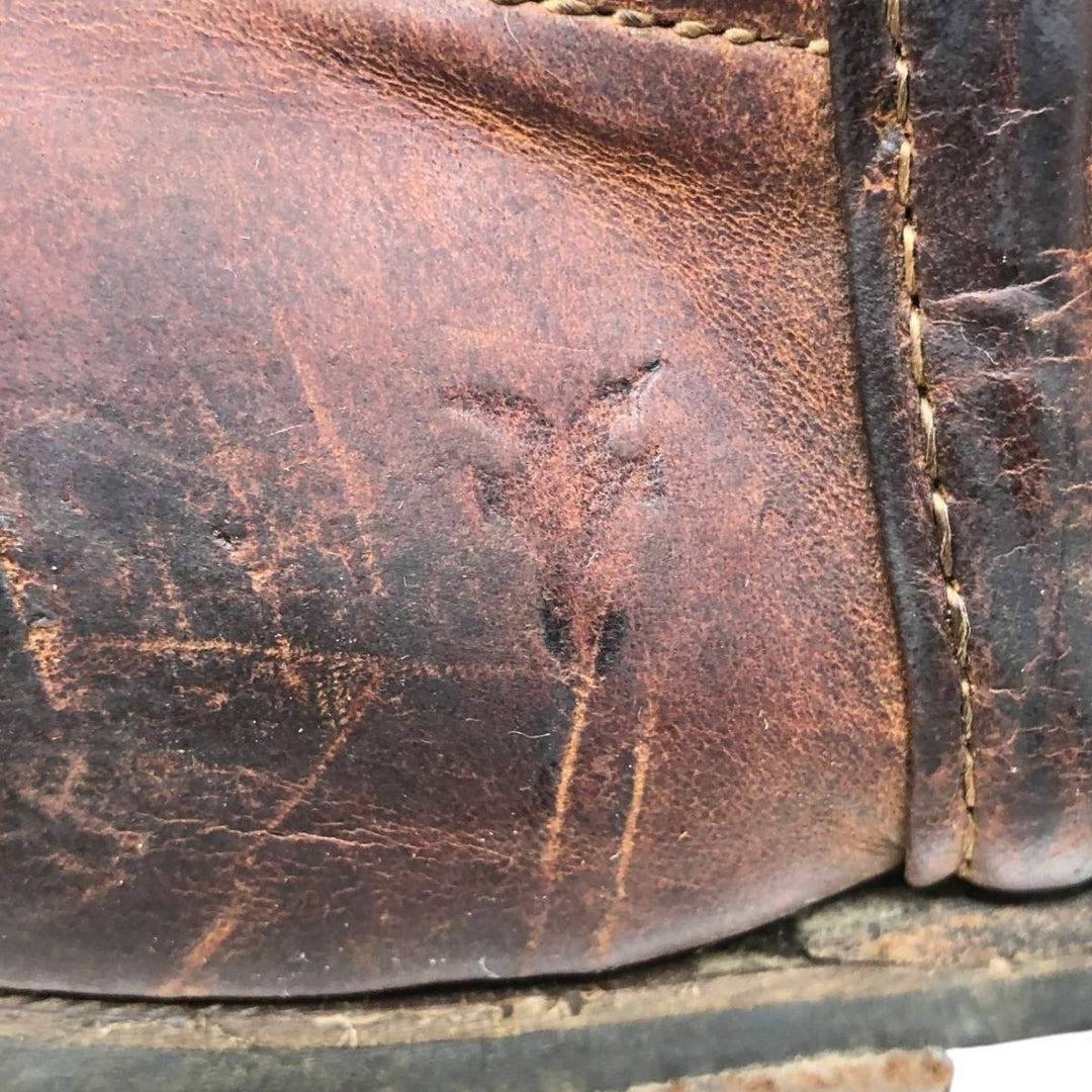 FRYE Campus Boots, Roper Boots, Made in USA, Size 10 1/2 Men's 29.0cm genuine leather brown type Vintage Second Hand