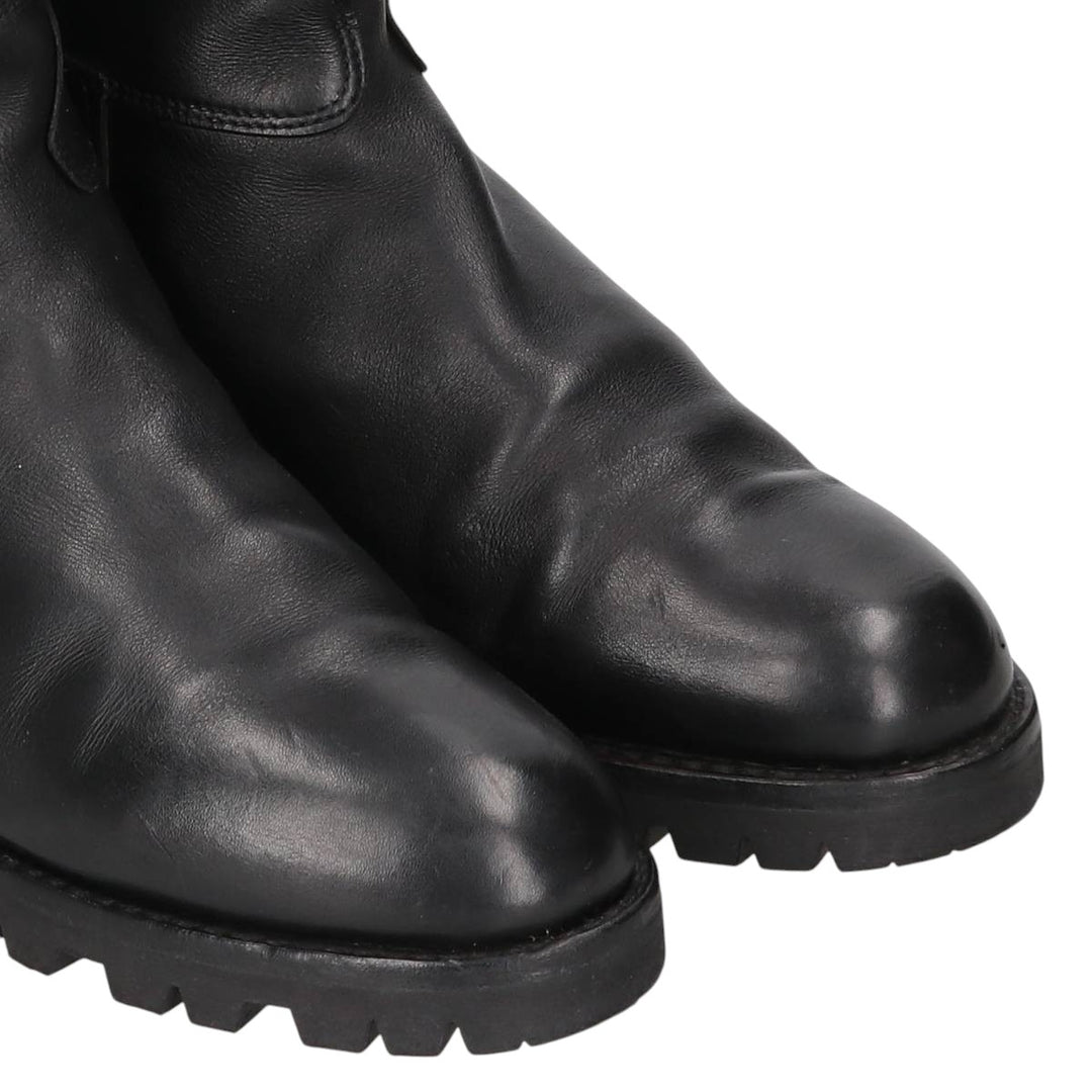 Galibier jockey riding boots, made in France, size 42 1/2 Men's 26.5cm unclear black type Vintage Second Hand