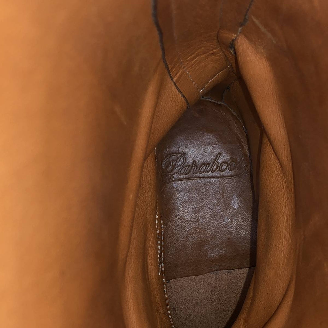 Galibier jockey riding boots, made in France, size 42 1/2 Men's 26.5cm unclear black type Vintage Second Hand