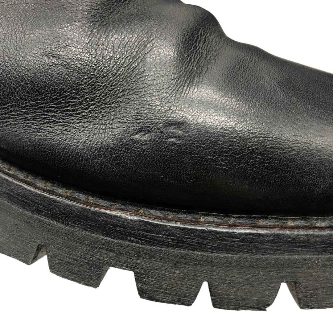 Galibier jockey riding boots, made in France, size 42 1/2 Men's 26.5cm unclear black type Vintage Second Hand