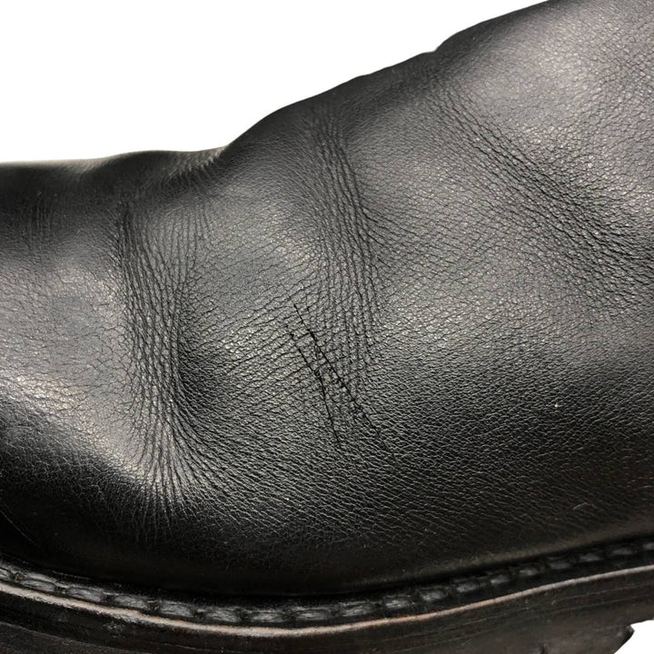Galibier jockey riding boots, made in France, size 42 1/2 Men's 26.5cm unclear black type Vintage Second Hand