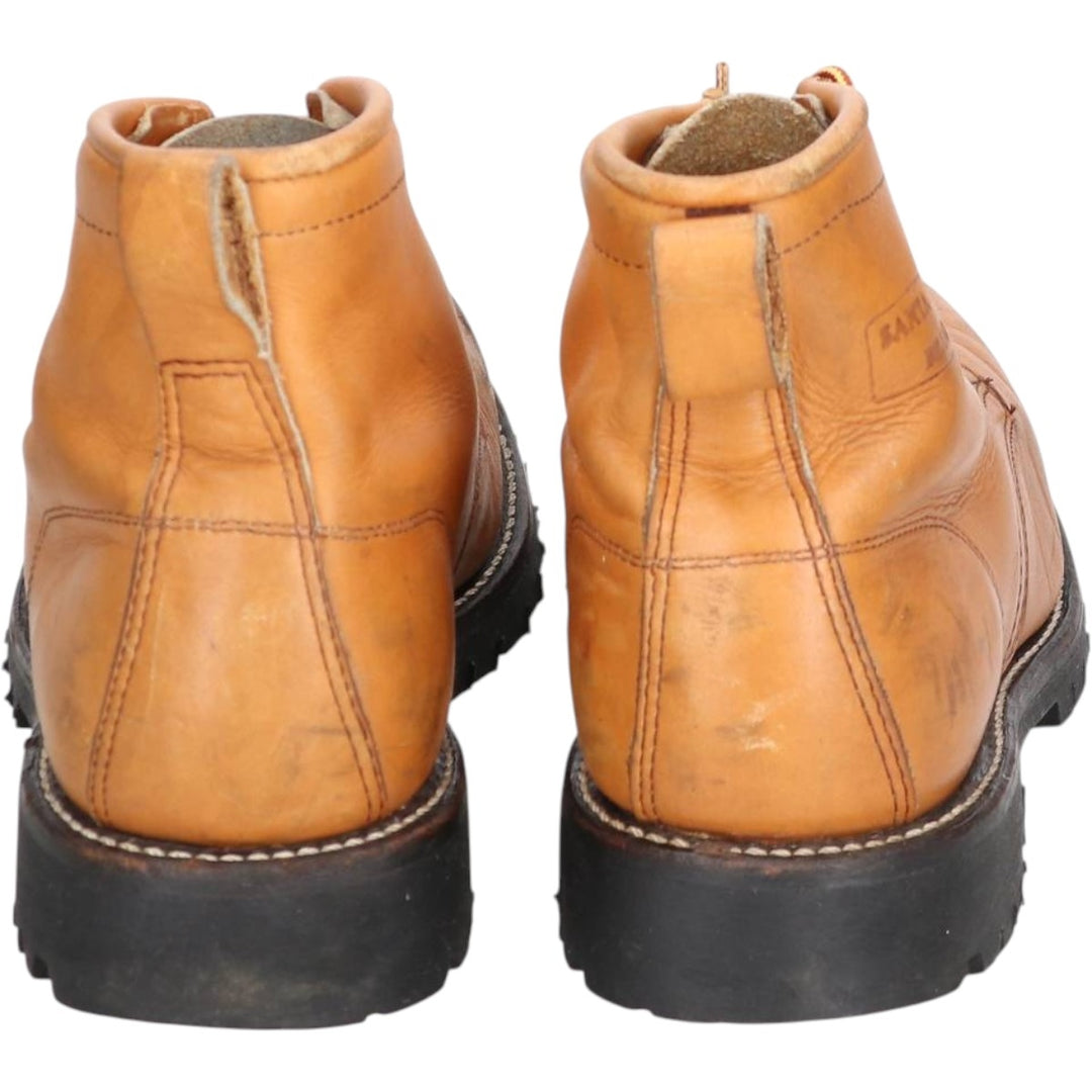 Santa Rosa Steel Toe Work Boots, Made in USA, Size 8E Men's 26.0cm unclear ocher yellow type Vintage Second Hand