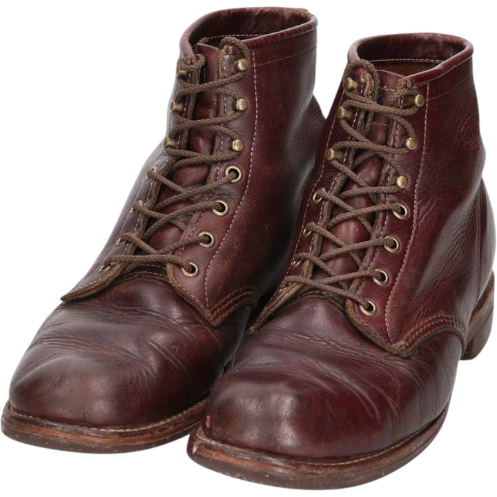 Chippewa work boots, made in the USA, size 10D Men's 28.0cm unclear burgundy type Vintage Second Hand