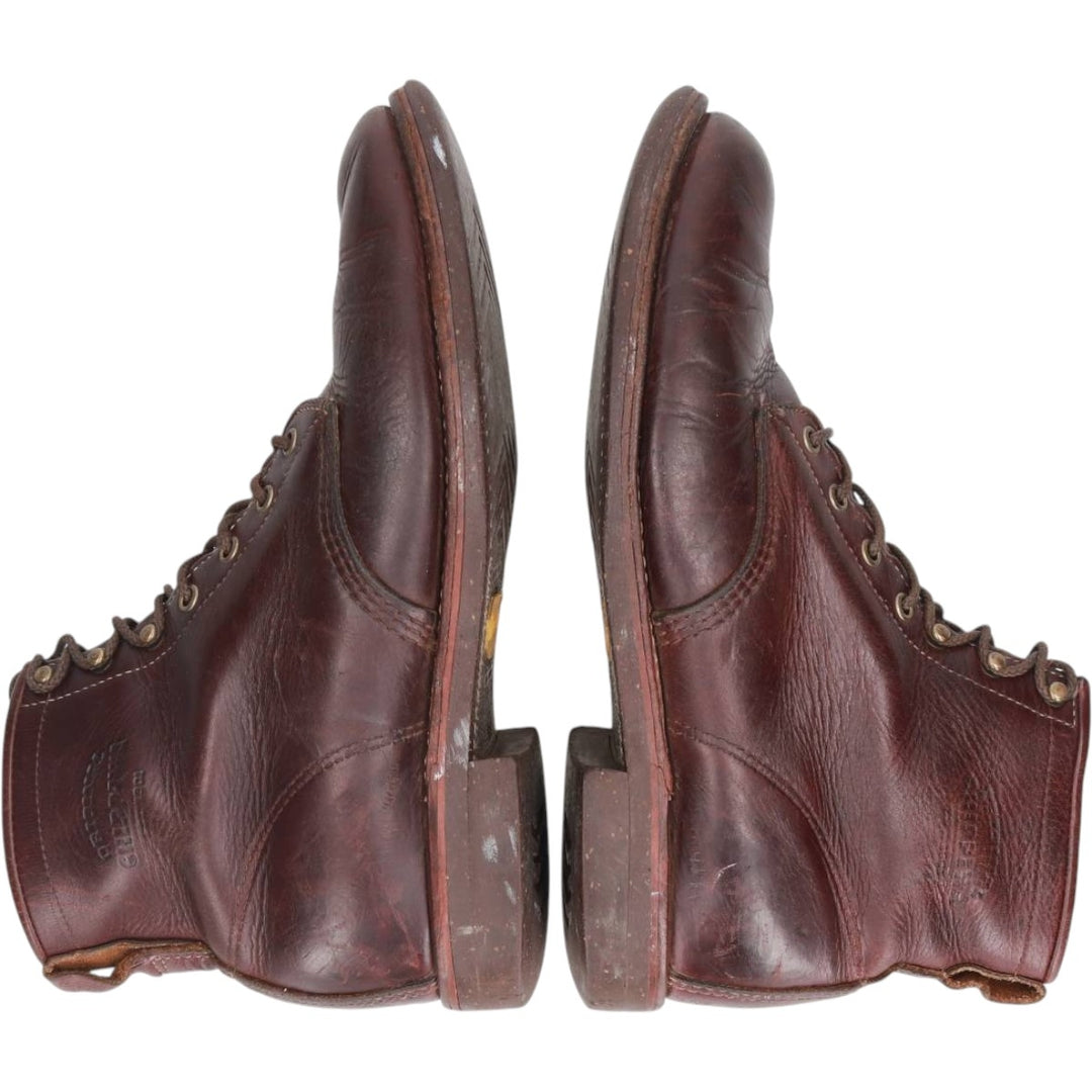 Chippewa work boots, made in the USA, size 10D Men's 28.0cm unclear burgundy type Vintage Second Hand