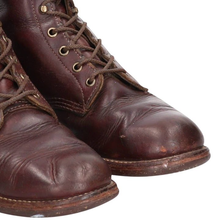 Chippewa work boots, made in the USA, size 10D Men's 28.0cm unclear burgundy type Vintage Second Hand
