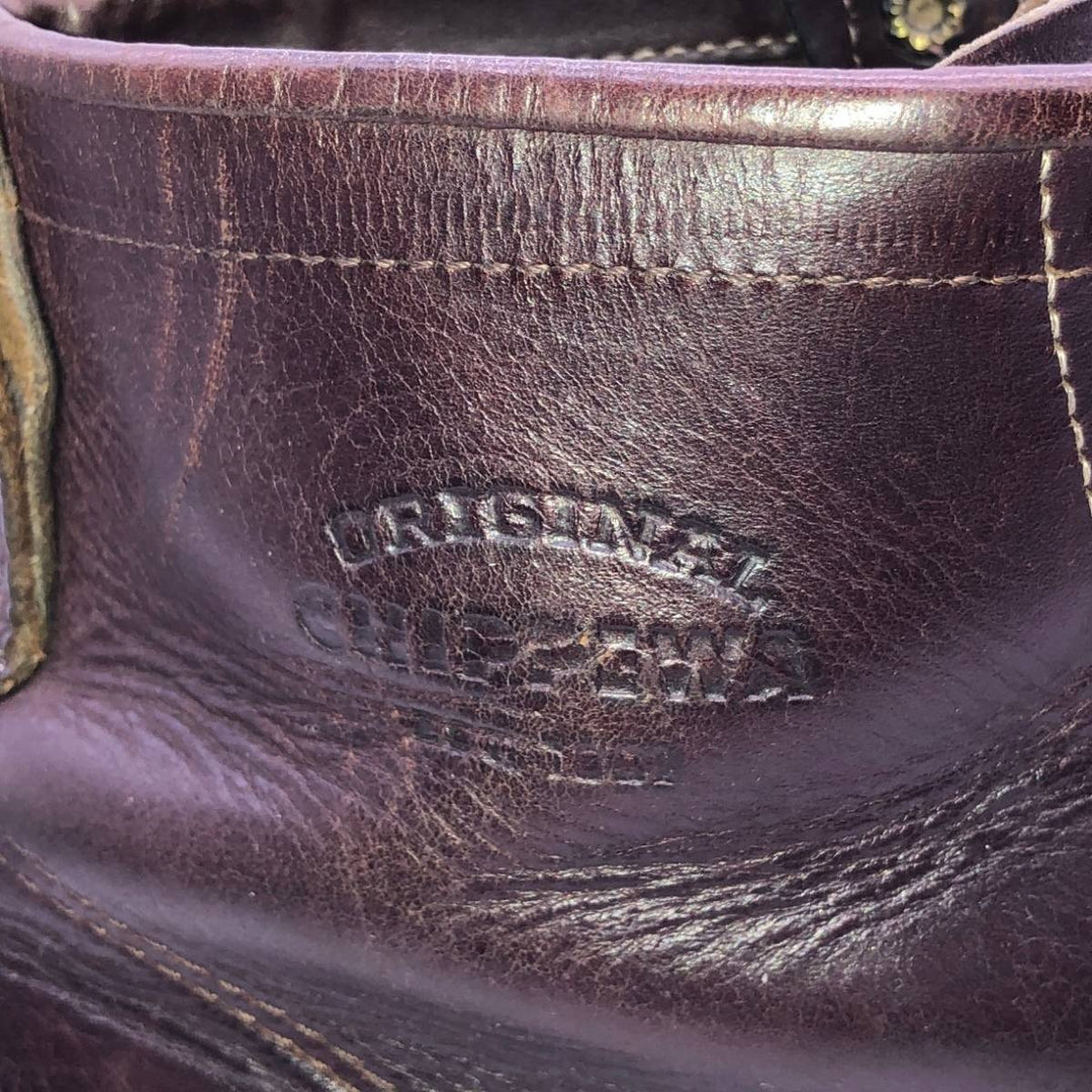 Chippewa work boots, made in the USA, size 10D Men's 28.0cm unclear burgundy type Vintage Second Hand
