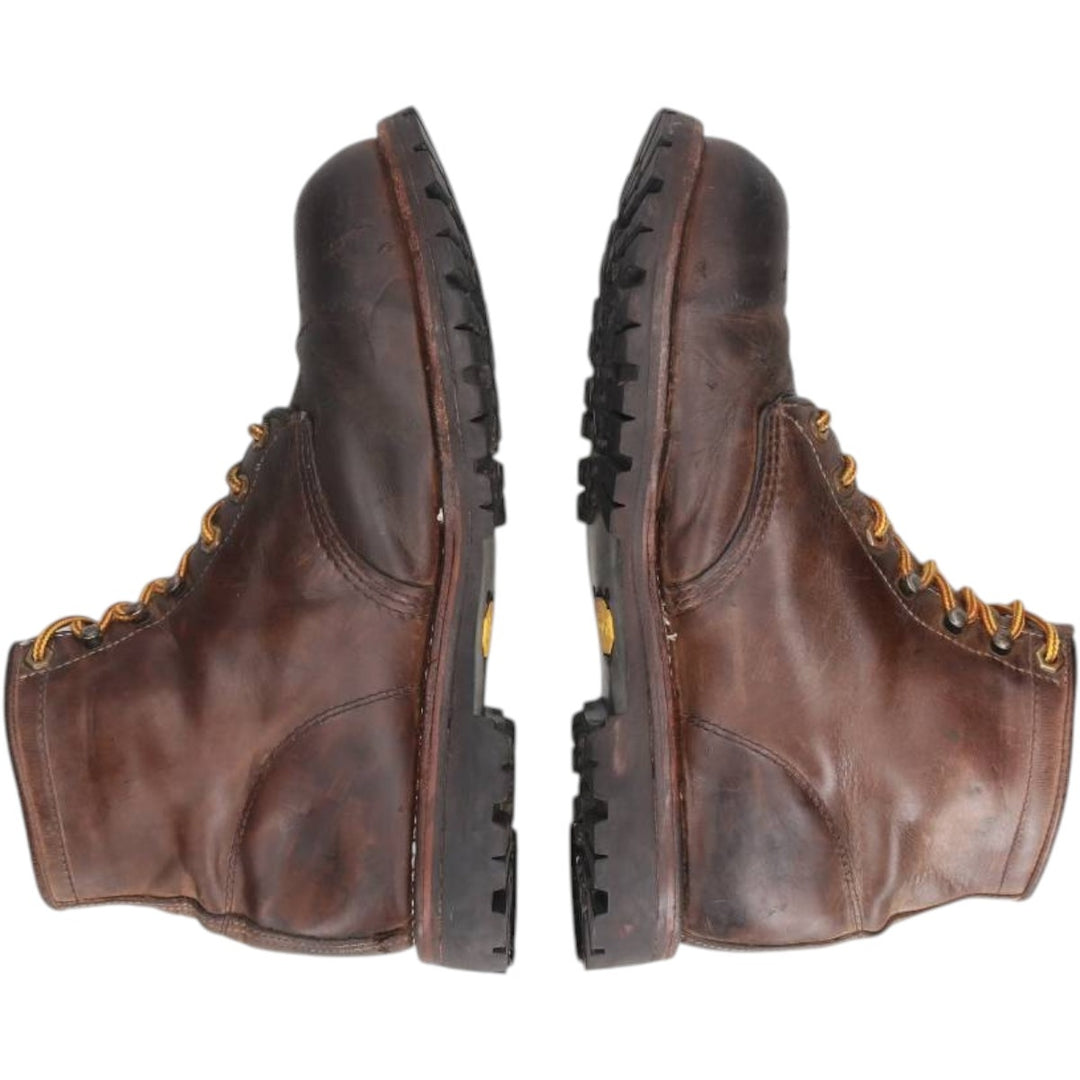 1990s Chippewa Steel Toe Work Boots, Made in USA, Size 10D (equivalent to men's 11"), Vintage /saa017103 Men's 28.0cm unclear brown type Vintage Second Hand