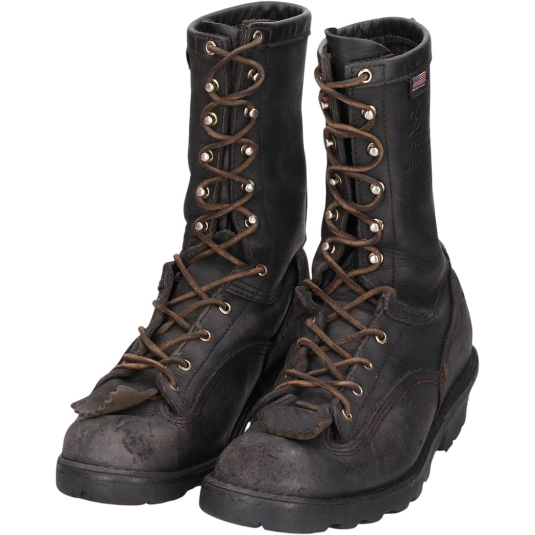 Danner platform work boots, made in USA, size 10 Men's 28.0cm unclear black type Vintage Second Hand