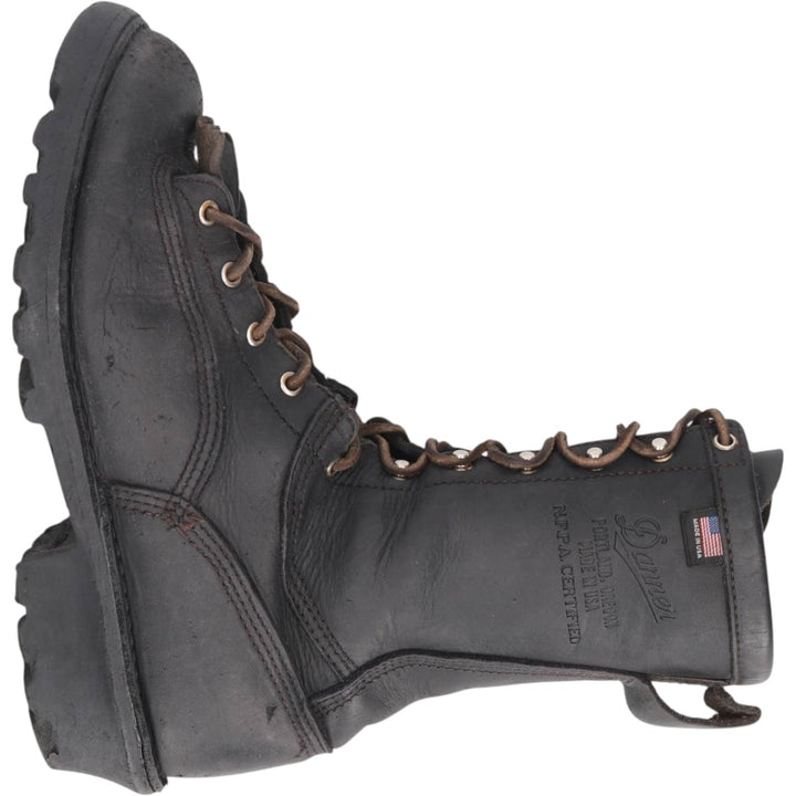 Danner platform work boots, made in USA, size 10 Men's 28.0cm unclear black type Vintage Second Hand