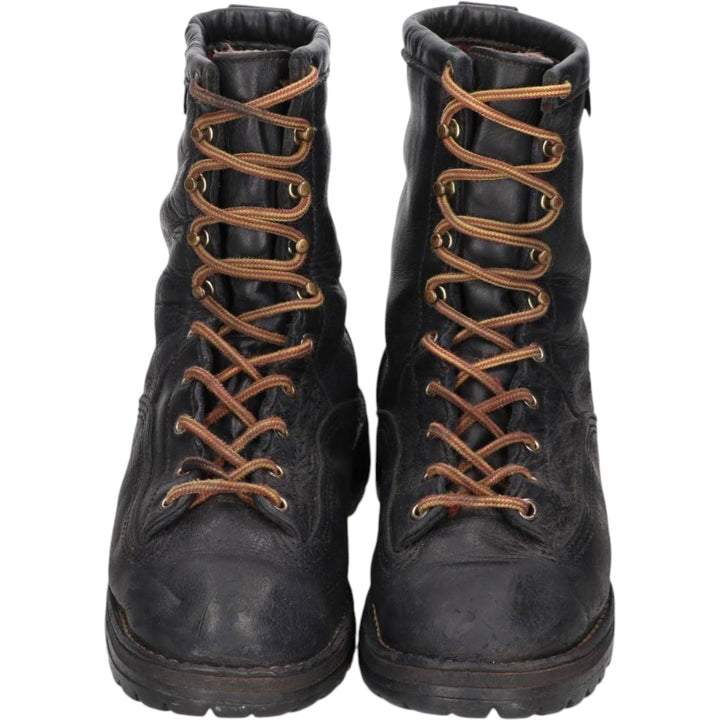 Danner Rain Forest Gore-Tex Platform Work Boots, Made in USA, Size 9 1/2 Men's 27.5cm genuine leather black type Vintage Second Hand