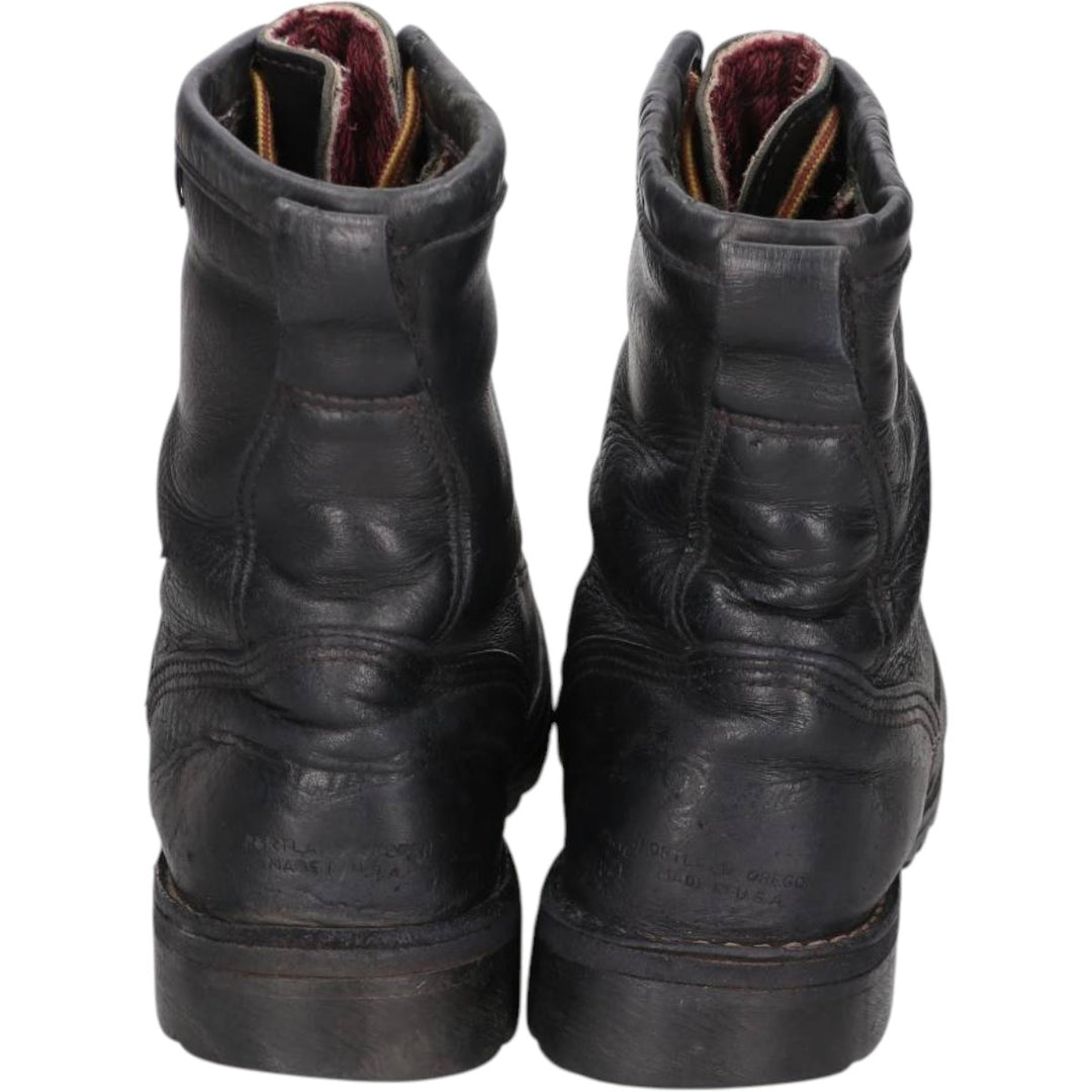 Danner Rain Forest Gore-Tex Platform Work Boots, Made in USA, Size 9 1/2 Men's 27.5cm genuine leather black type Vintage Second Hand