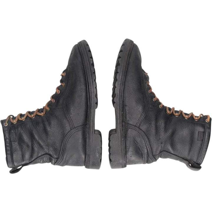 Danner Rain Forest Gore-Tex Platform Work Boots, Made in USA, Size 9 1/2 Men's 27.5cm genuine leather black type Vintage Second Hand