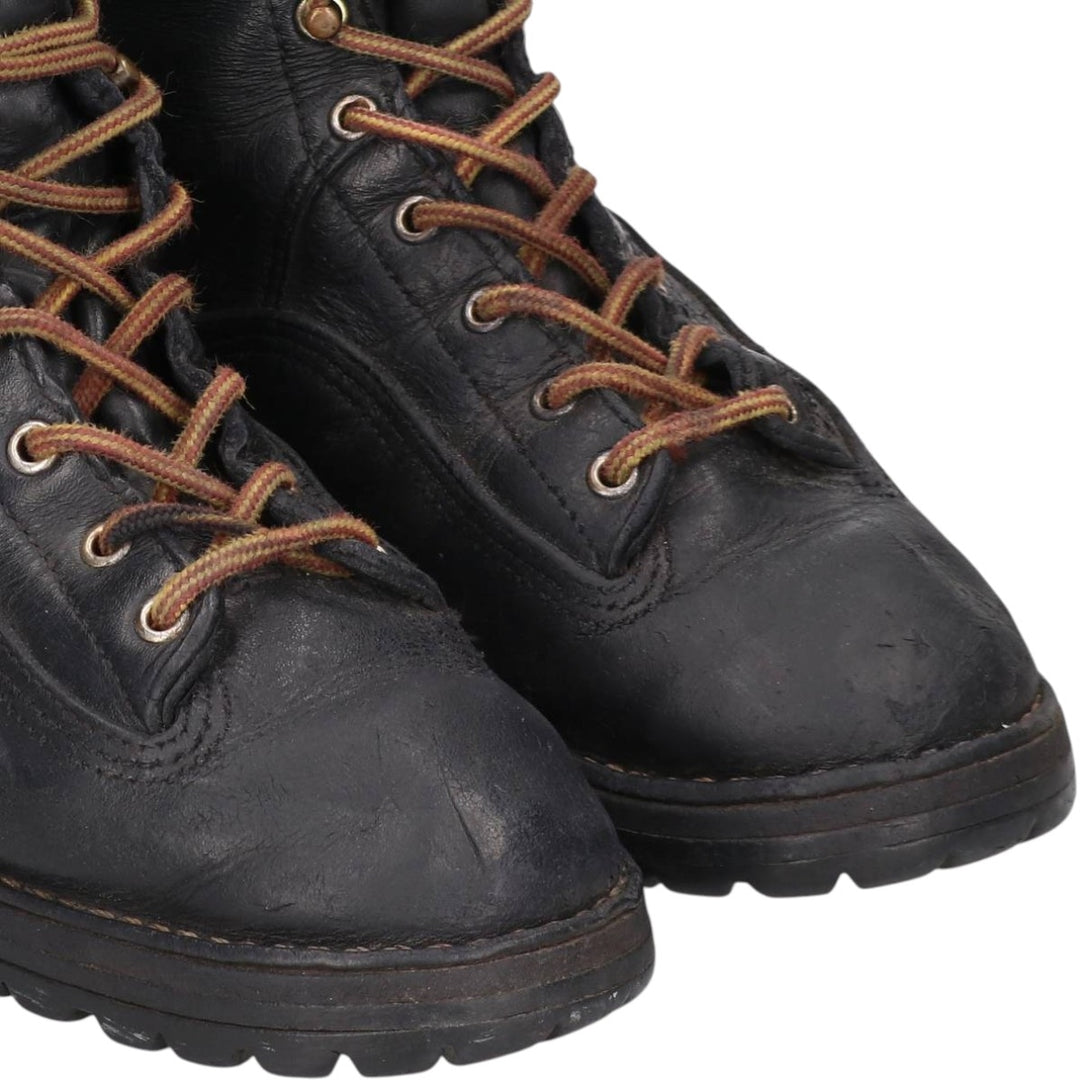 Danner Rain Forest Gore-Tex Platform Work Boots, Made in USA, Size 9 1/2 Men's 27.5cm genuine leather black type Vintage Second Hand