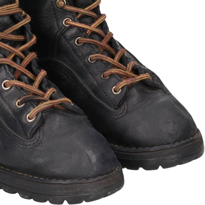 Danner Rain Forest Gore-Tex Platform Work Boots, Made in USA, Size 9 1/2 Men's 27.5cm genuine leather black type Vintage Second Hand