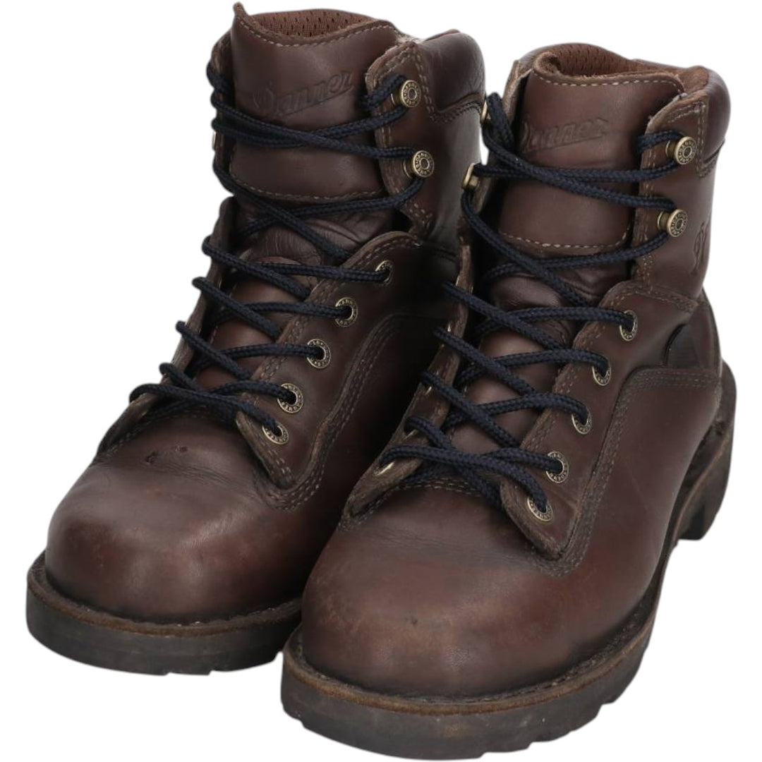 Danner 17301 Quarry USA 6" - Blown GORE-TEX Thick-soled Steel-toe Work Boots, Made in USA, Size 8D Men's 26.0cm genuine leather brown type Vintage Second Hand