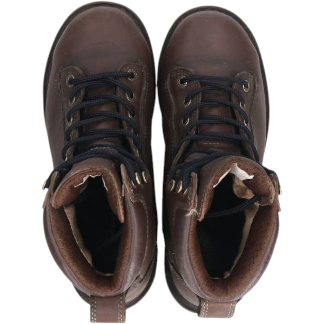 Danner 17301 Quarry USA 6" - Blown GORE-TEX Thick-soled Steel-toe Work Boots, Made in USA, Size 8D Men's 26.0cm genuine leather brown type Vintage Second Hand