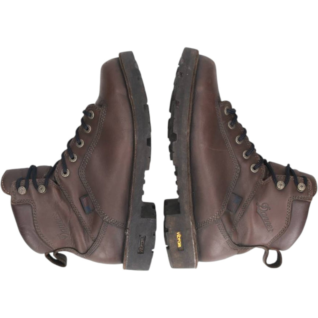 Danner 17301 Quarry USA 6" - Blown GORE-TEX Thick-soled Steel-toe Work Boots, Made in USA, Size 8D Men's 26.0cm genuine leather brown type Vintage Second Hand