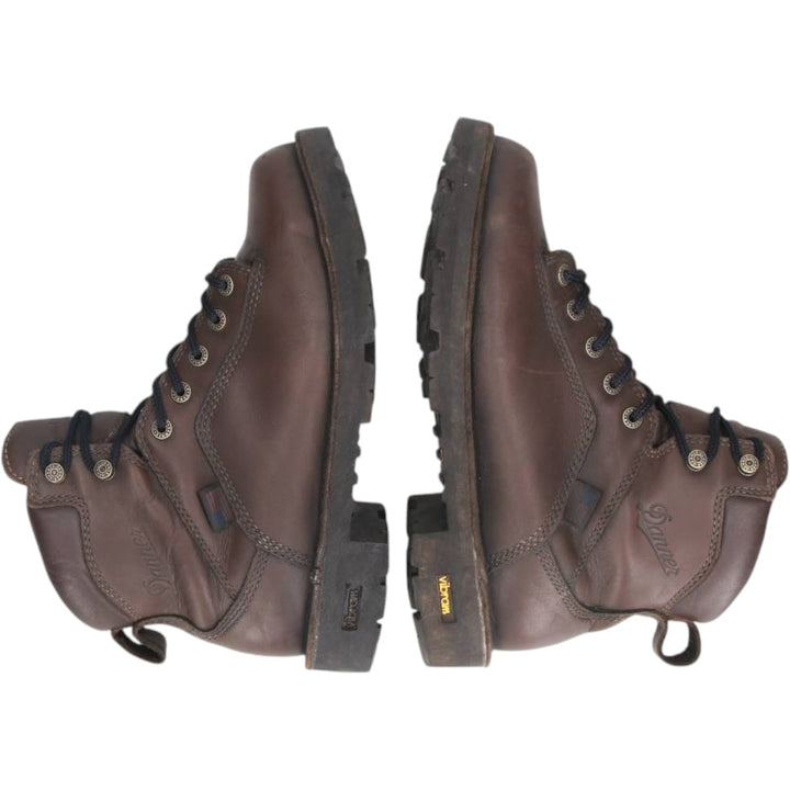 Danner 17301 Quarry USA 6" - Blown GORE-TEX Thick-soled Steel-toe Work Boots, Made in USA, Size 8D Men's 26.0cm genuine leather brown type Vintage Second Hand