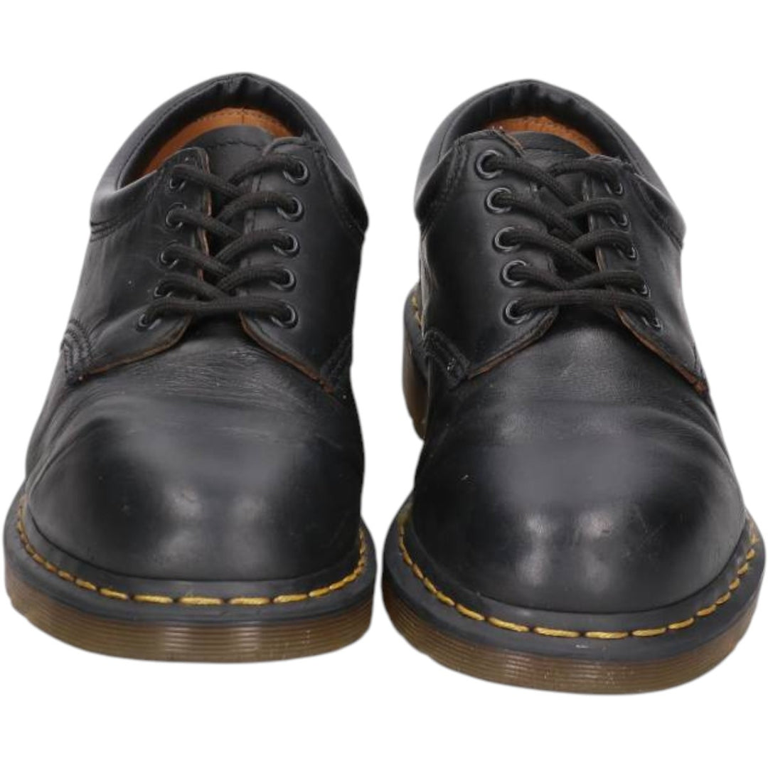 Dr. Martens 8053 5-hole shoes, size 7 Men's 25.5cm unclear black type Vintage Second Hand