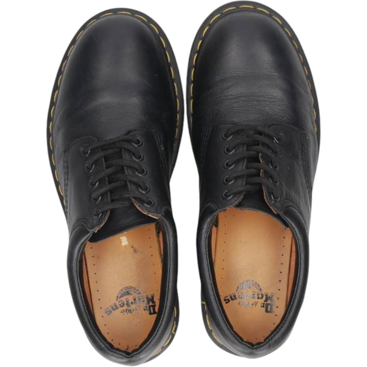 Dr. Martens 8053 5-hole shoes, size 7 Men's 25.5cm unclear black type Vintage Second Hand