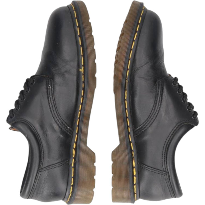 Dr. Martens 8053 5-hole shoes, size 7 Men's 25.5cm unclear black type Vintage Second Hand