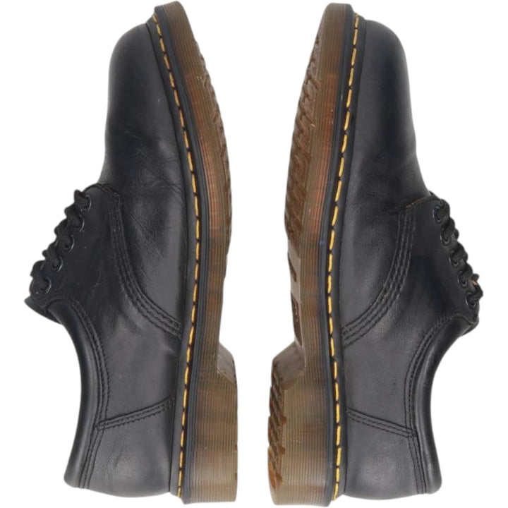 Dr. Martens 8053 5-hole shoes, size 7 Men's 25.5cm unclear black type Vintage Second Hand