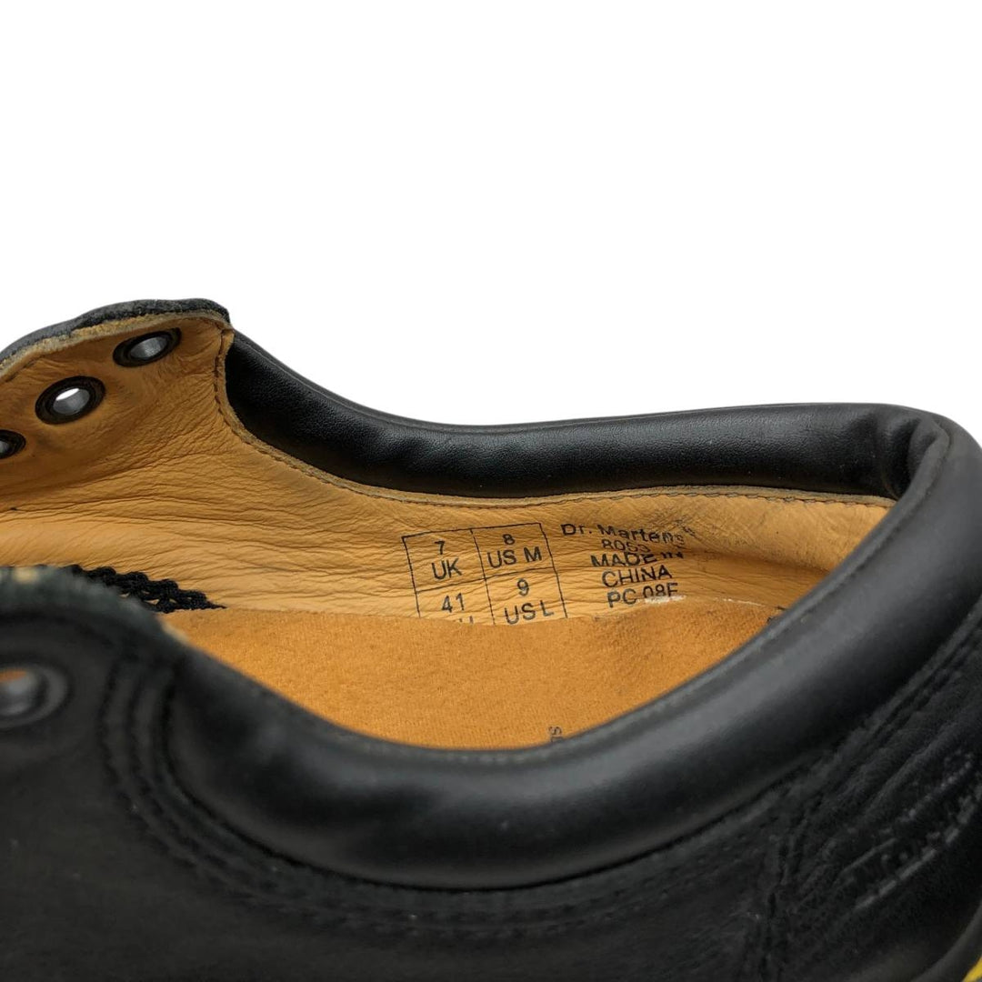 Dr. Martens 8053 5-hole shoes, size 7 Men's 26.0cm unclear black type Vintage Second Hand