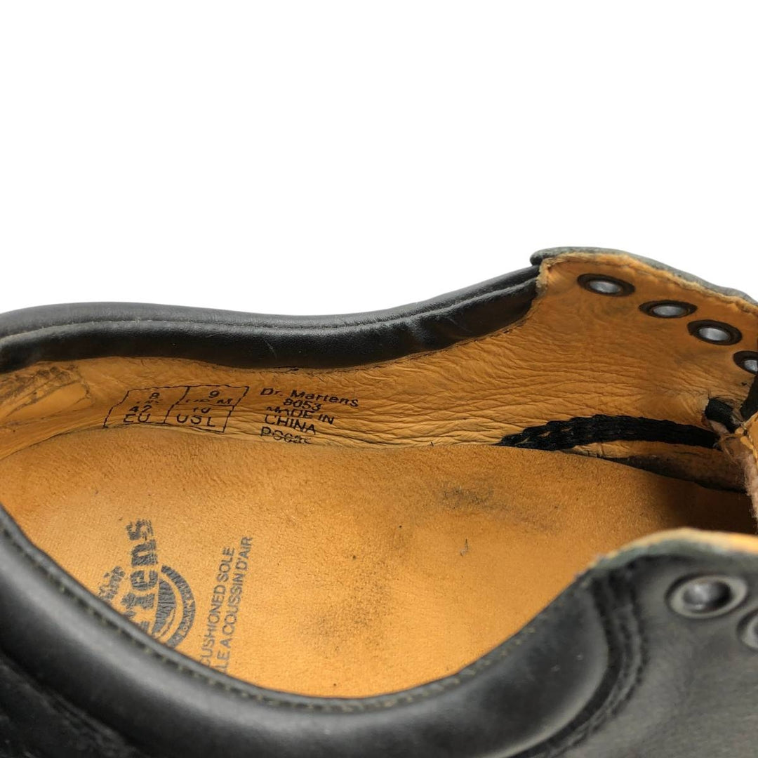 Dr. Martens 8053 5-hole shoes, size 8 Men's 26.0cm unclear black type Vintage Second Hand