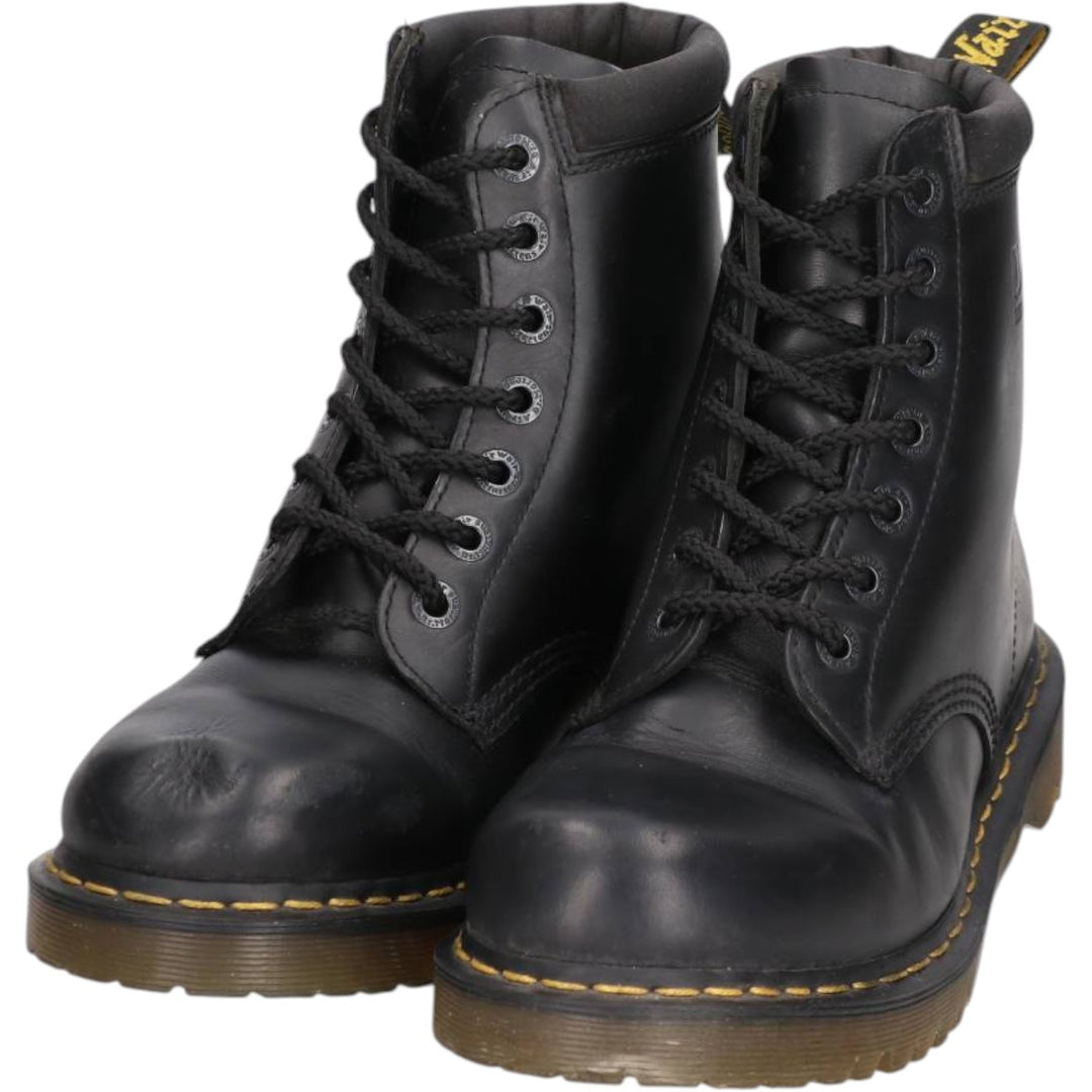 2000s Dr. Martens Industrial 7-hole boots, size 8 Men's 27.0cm unclear black type Vintage Second Hand