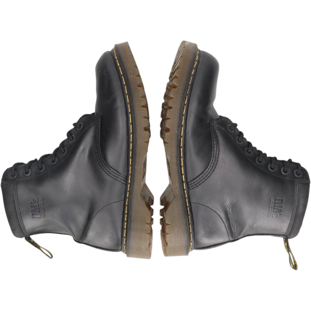2000s Dr. Martens Industrial 7-hole boots, size 8 Men's 27.0cm unclear black type Vintage Second Hand