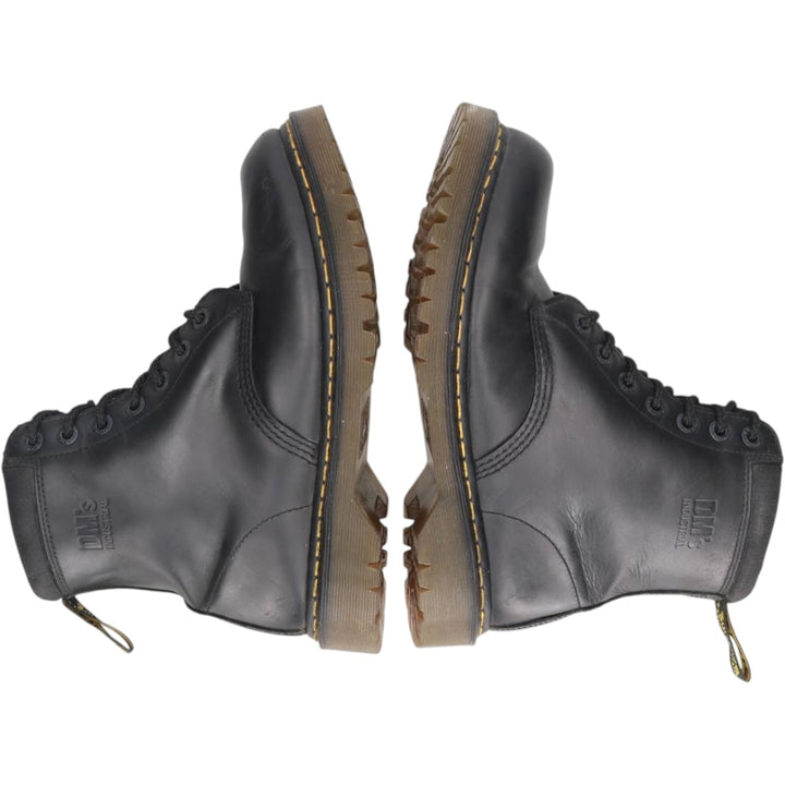 2000s Dr. Martens Industrial 7-hole boots, size 8 Men's 27.0cm unclear black type Vintage Second Hand