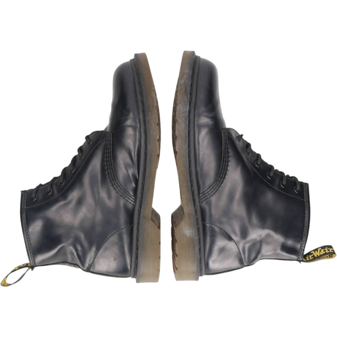 Dr. Martens SoftWair 6-hole boots, size 9 Men's 28.0cm unclear black type Vintage Second Hand