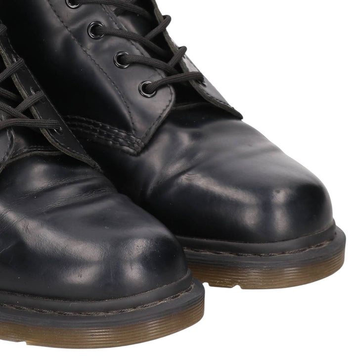 Dr. Martens SoftWair 6-hole boots, size 9 Men's 28.0cm unclear black type Vintage Second Hand