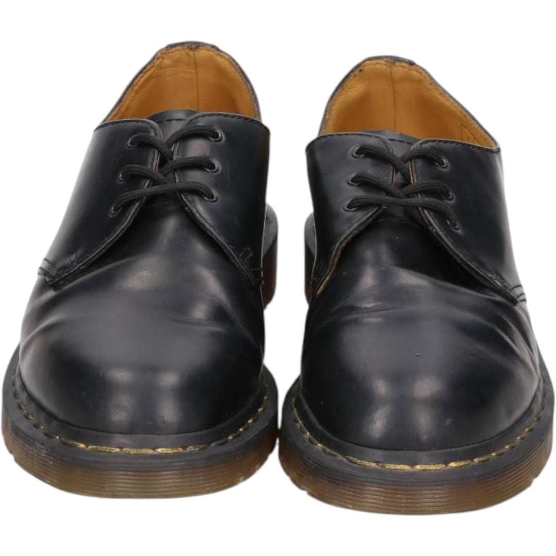 Dr. Martens 1461 3-hole shoes, size 7 Men's 25.5cm unclear black type Vintage Second Hand