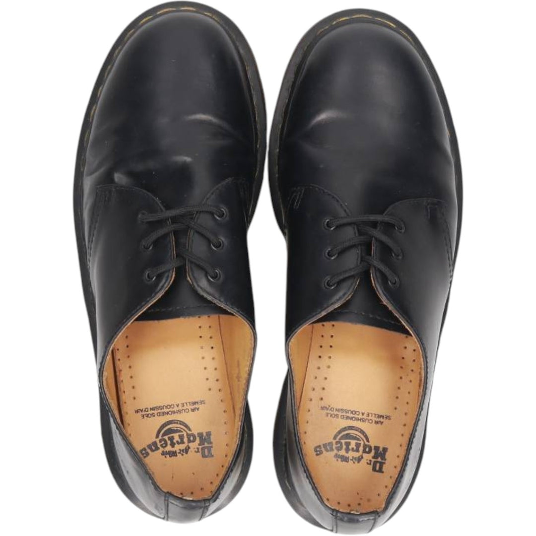 Dr. Martens 1461 3-hole shoes, size 7 Men's 25.5cm unclear black type Vintage Second Hand