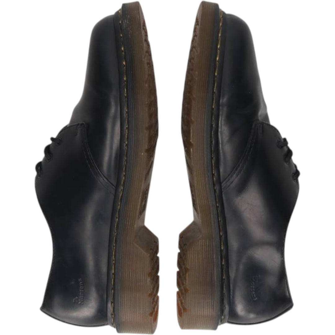Dr. Martens 1461 3-hole shoes, size 7 Men's 25.5cm unclear black type Vintage Second Hand