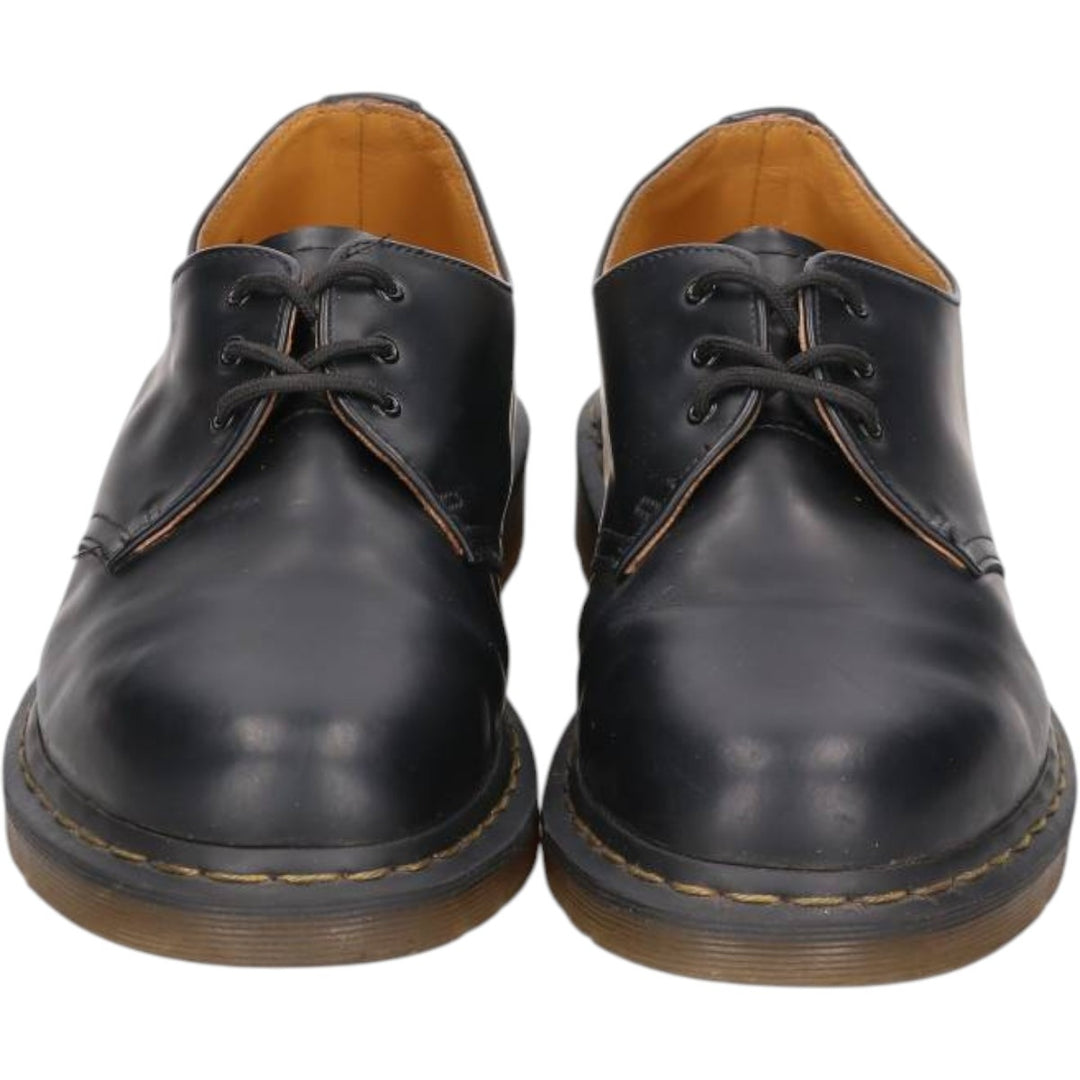Dr. Martens AW501 3-hole shoes, size 8 Men's 26.5cm unclear black type Vintage Second Hand