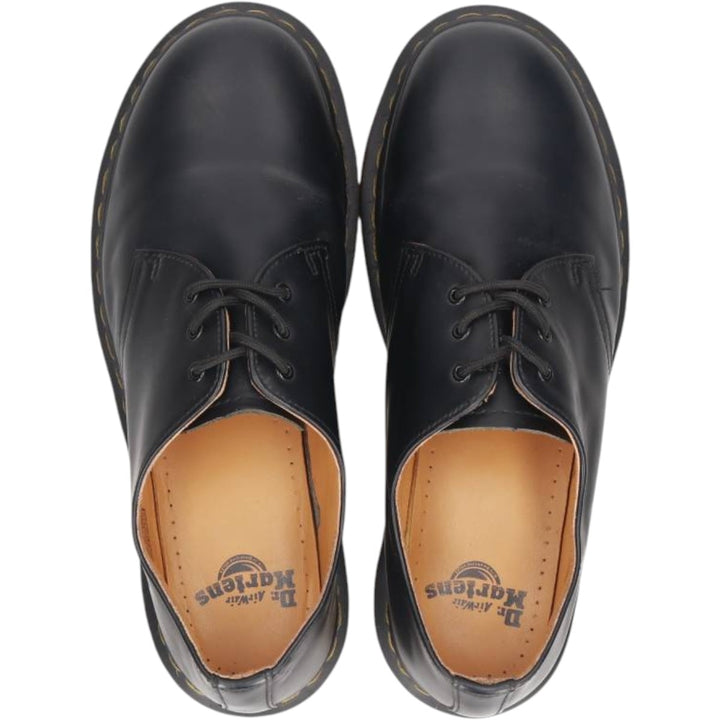 Dr. Martens AW501 3-hole shoes, size 8 Men's 26.5cm unclear black type Vintage Second Hand