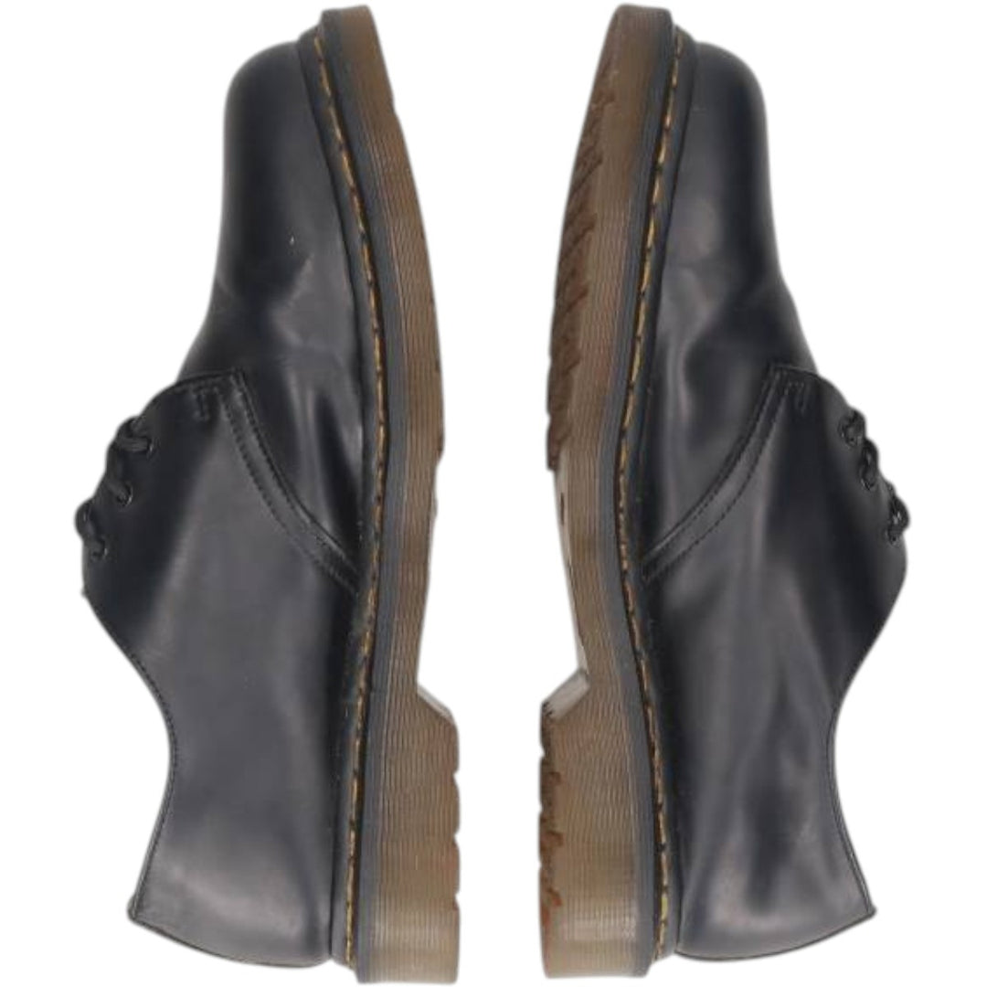 Dr. Martens AW501 3-hole shoes, size 8 Men's 26.5cm unclear black type Vintage Second Hand