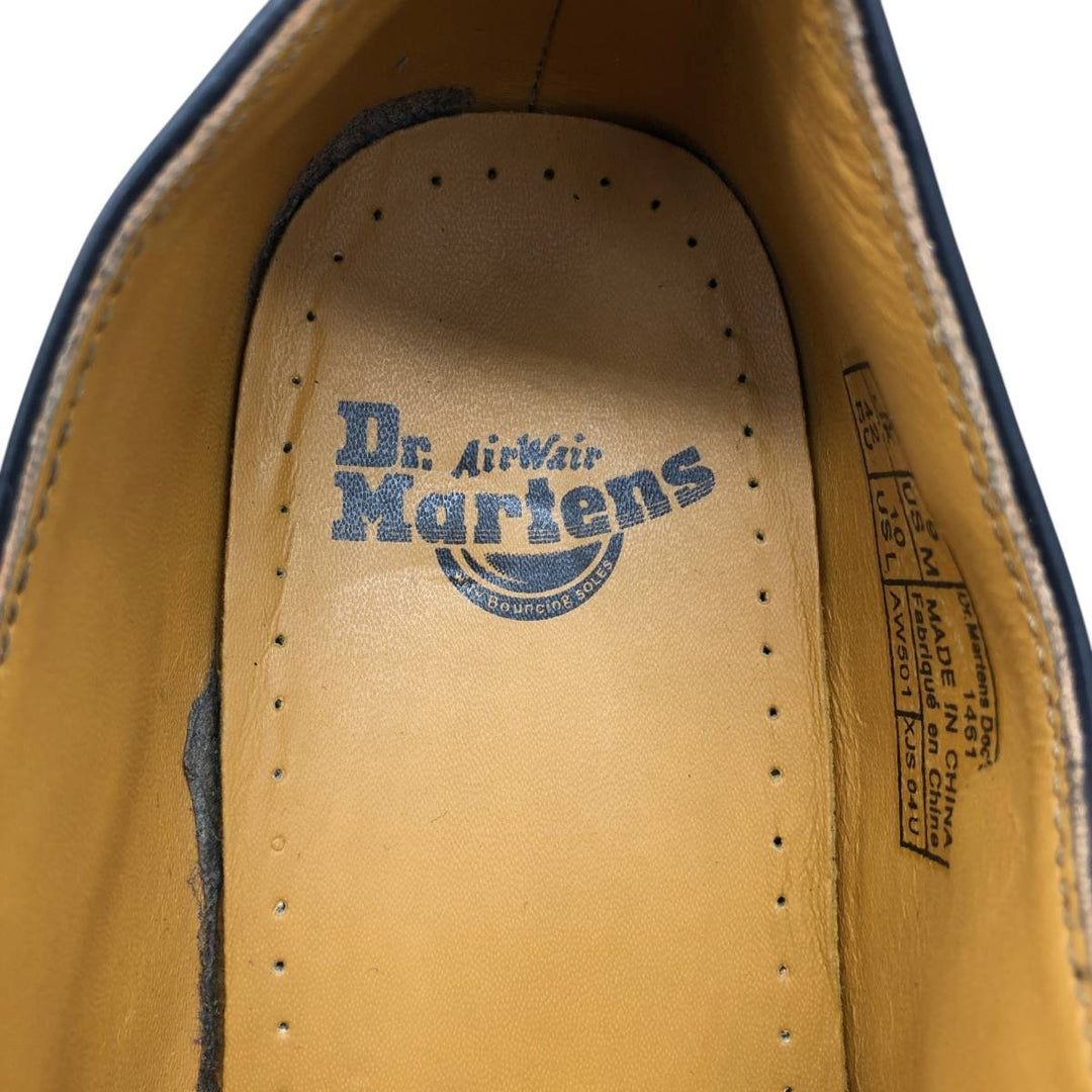 Dr. Martens AW501 3-hole shoes, size 8 Men's 26.5cm unclear black type Vintage Second Hand