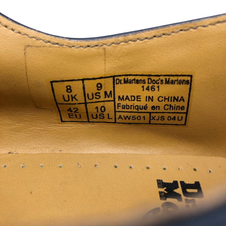 Dr. Martens AW501 3-hole shoes, size 8 Men's 26.5cm unclear black type Vintage Second Hand