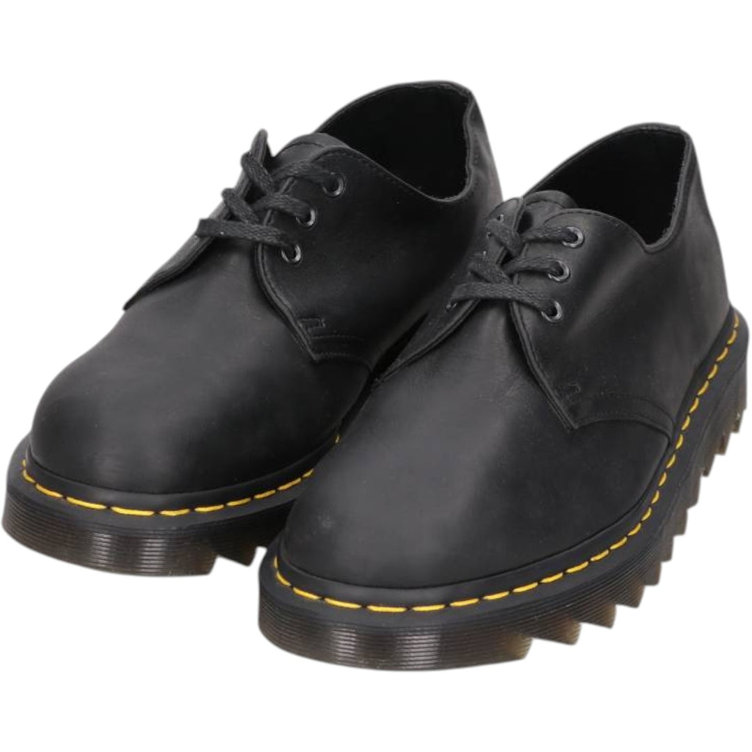 Dr. Martens 1461 ZIGGY 3-hole shoes, size 8 Men's 27.0cm unclear black type Vintage Second Hand