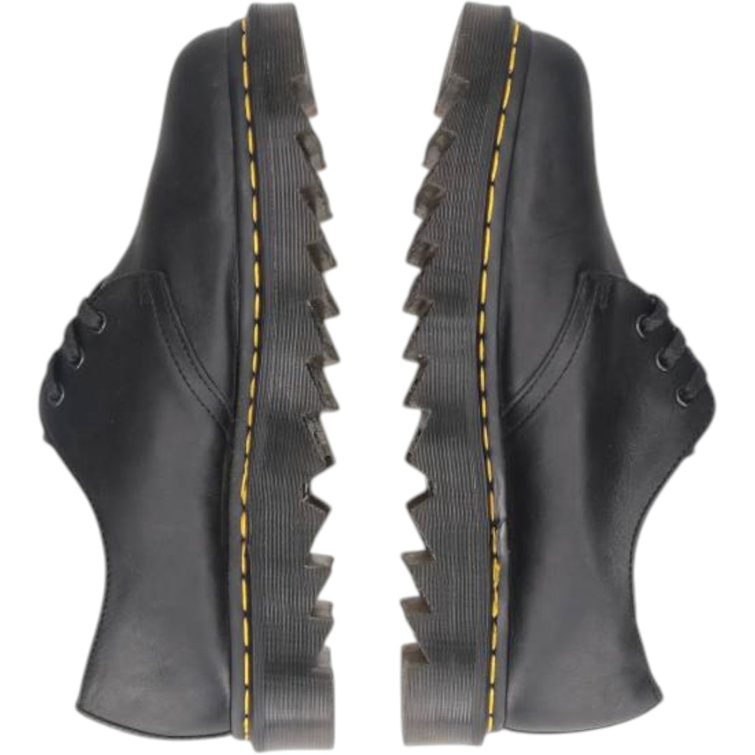 Dr. Martens 1461 ZIGGY 3-hole shoes, size 8 Men's 27.0cm unclear black type Vintage Second Hand